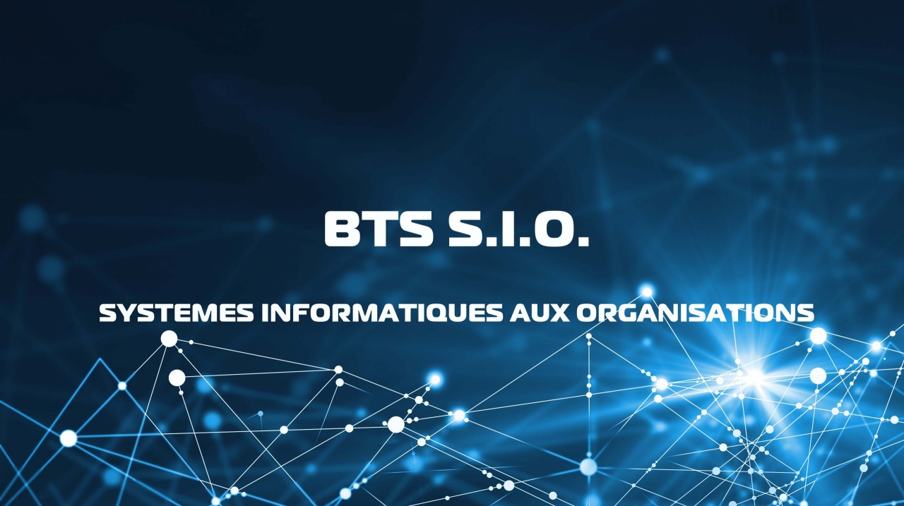 En quoi consiste le BTS SIO?